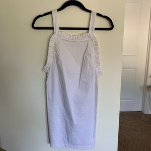 Kimchi Blue ruffle trim sleeveless mini dress